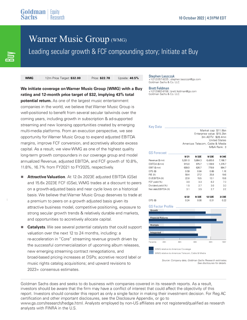 Warner Music Group (WMG)_ Leading secular growth & FCF compounding story; Initiate at Buy(1)Warner Music Group (WMG)_ Leading secular growth & FCF compounding story; Initiate at Buy(1)_1.png